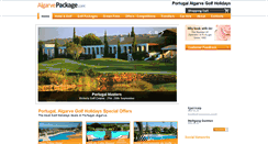 Desktop Screenshot of algarvepackage.com
