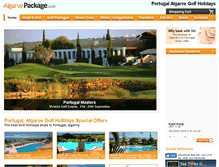 Tablet Screenshot of algarvepackage.com